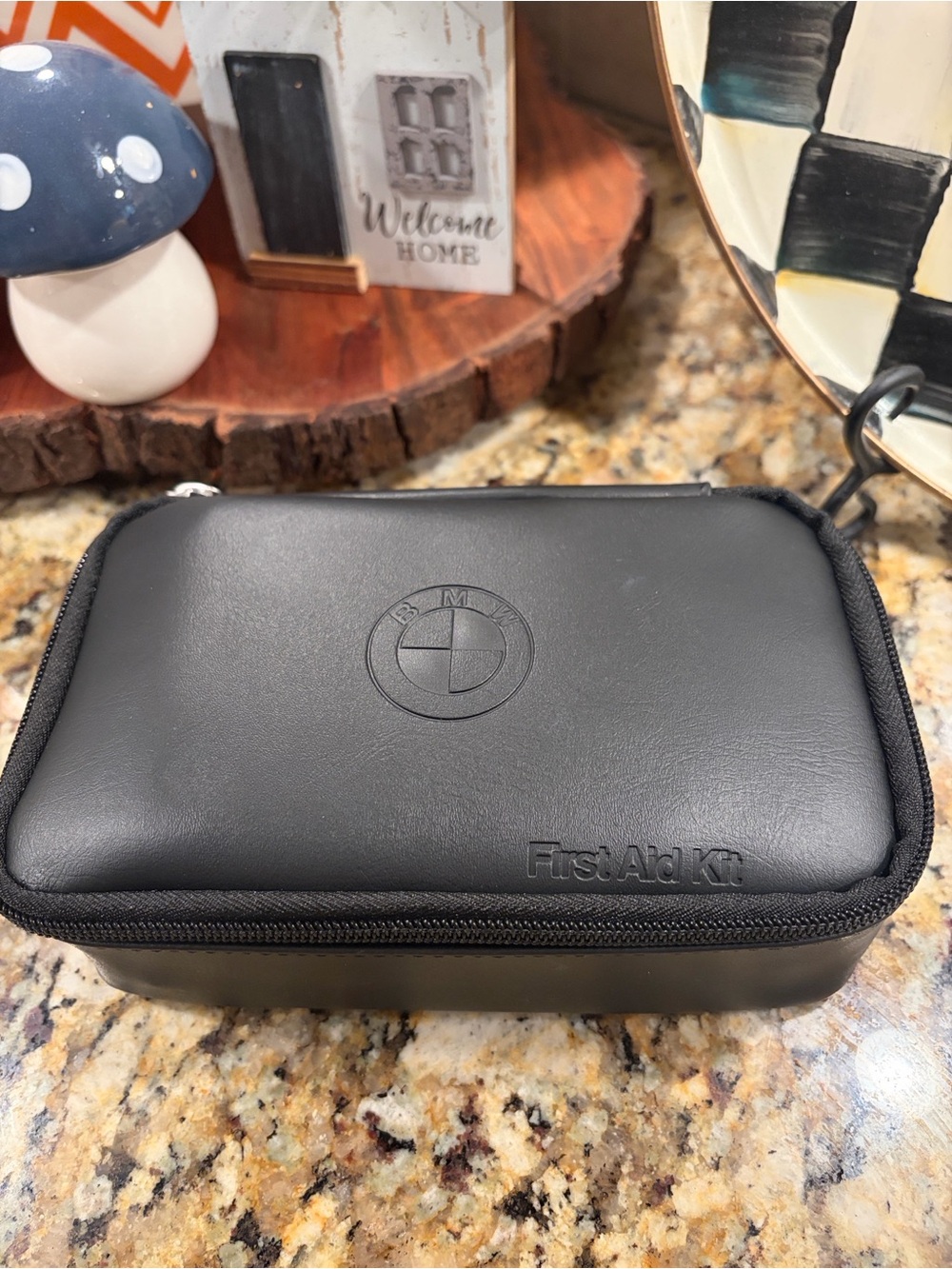 Genuine BMW Black First Aid Pouch with Supplies ⛑️